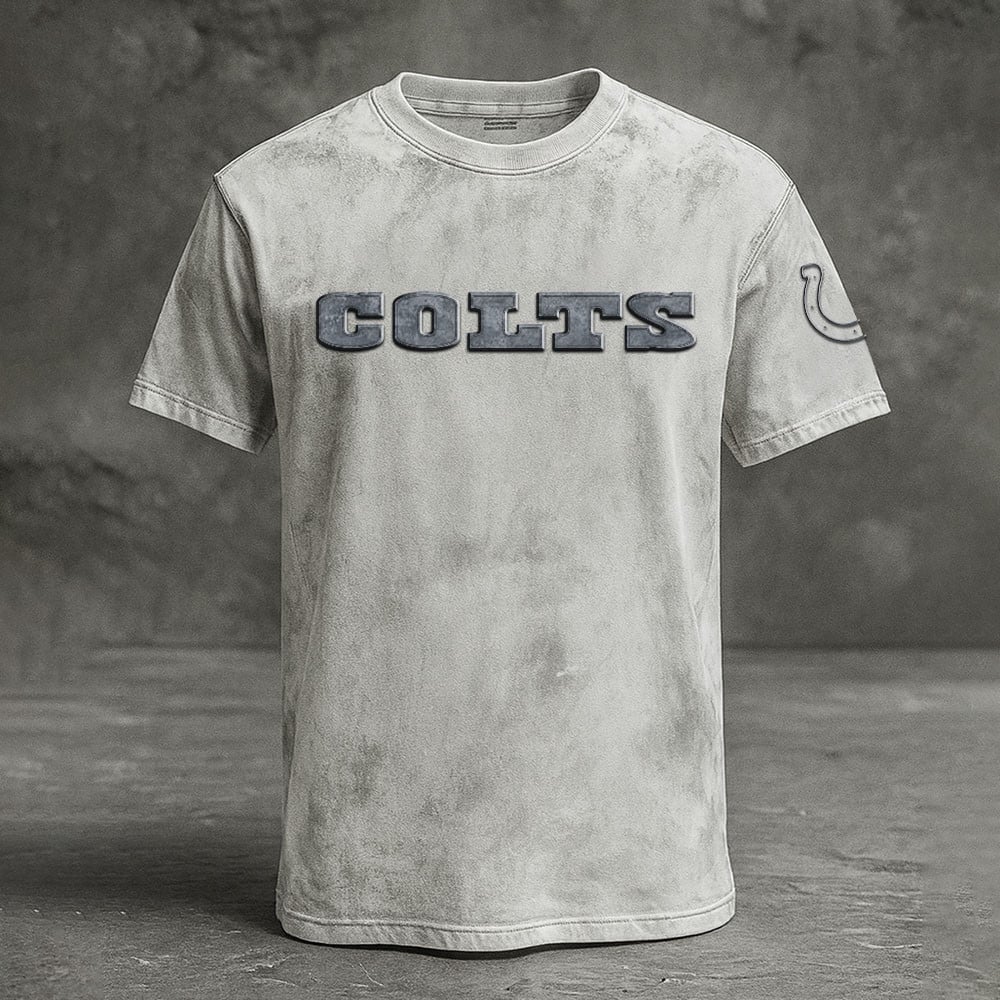 IND x NFL Embossed Tshirt DATND TANTD