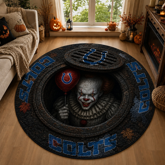 IND x NFL Halloween IT Rug