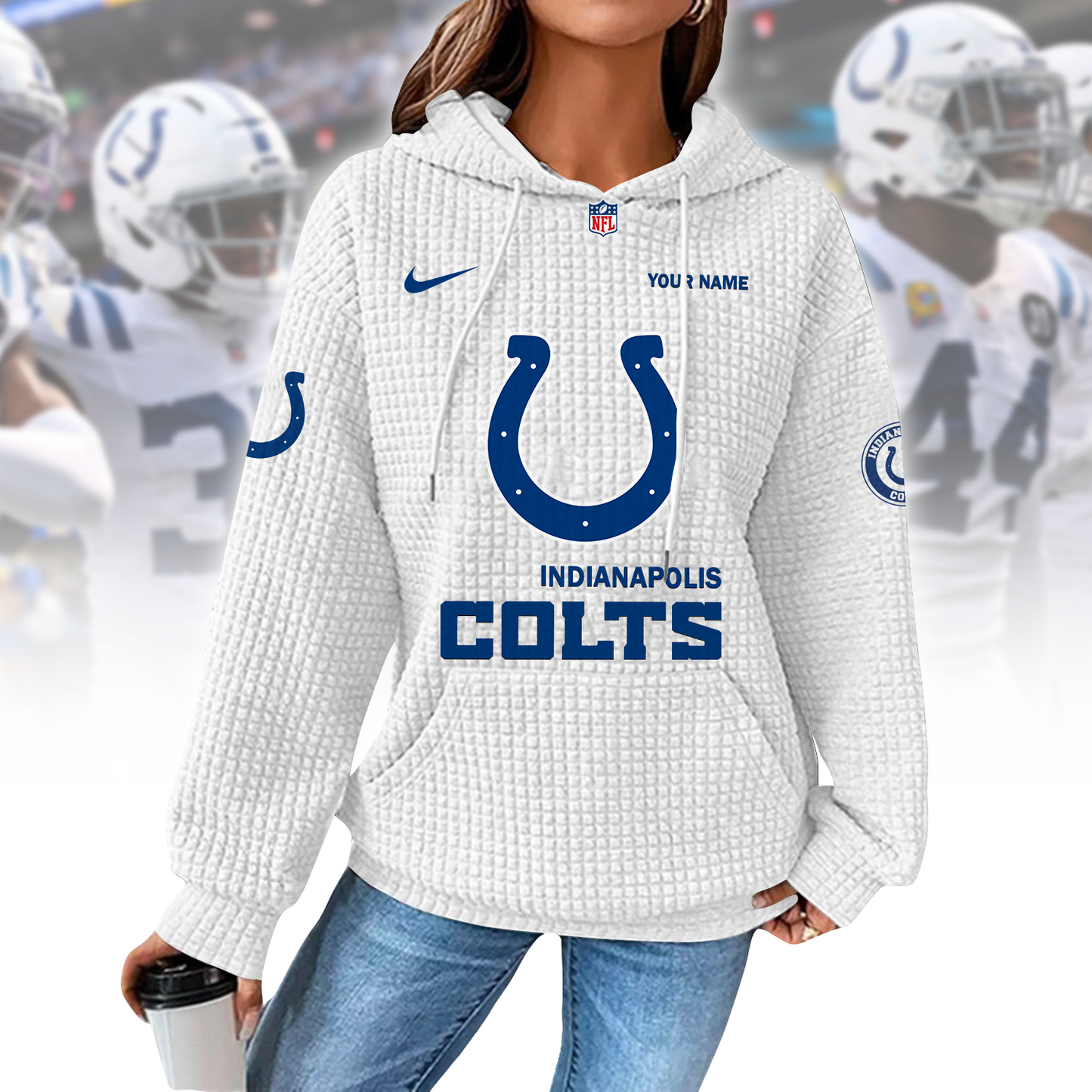 IND x NFL Waffle Hoodie  0310 DatND DVT
