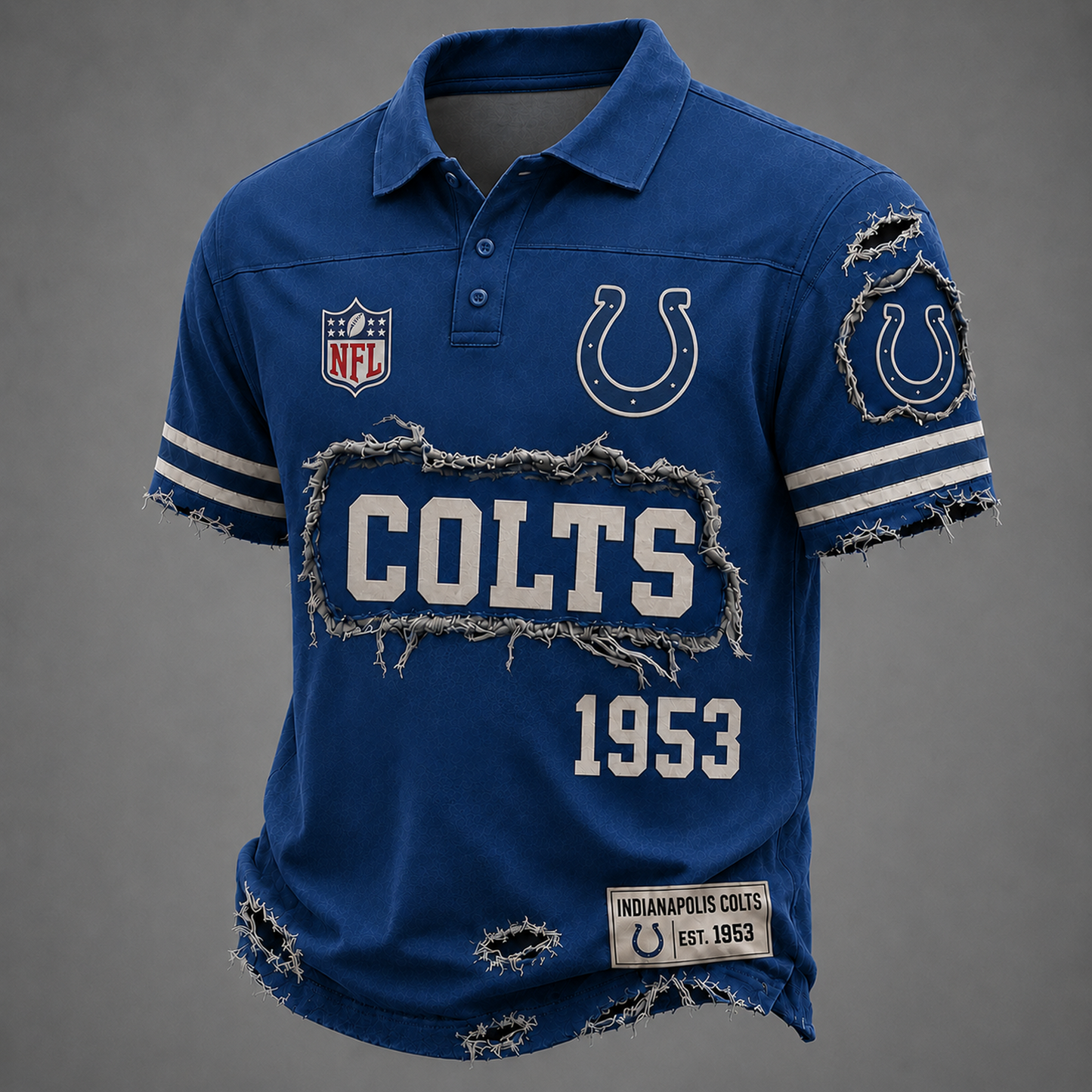 IND x NFL Luxury Classic Polo shirt 0506 DatND DVT