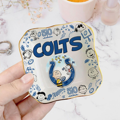 IND x NFL Premium NFL Snoopy Jewelry Dish 0406 DatND DVT