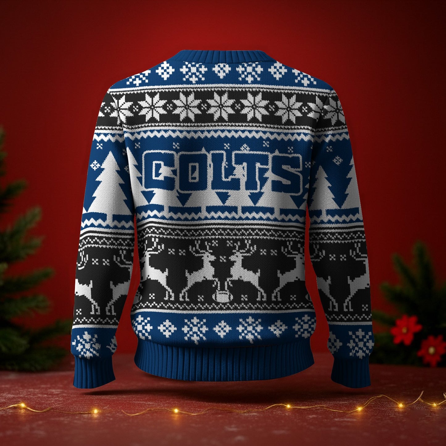 IND x NFL Premium Ugly Christmas Sweater DatND DVT