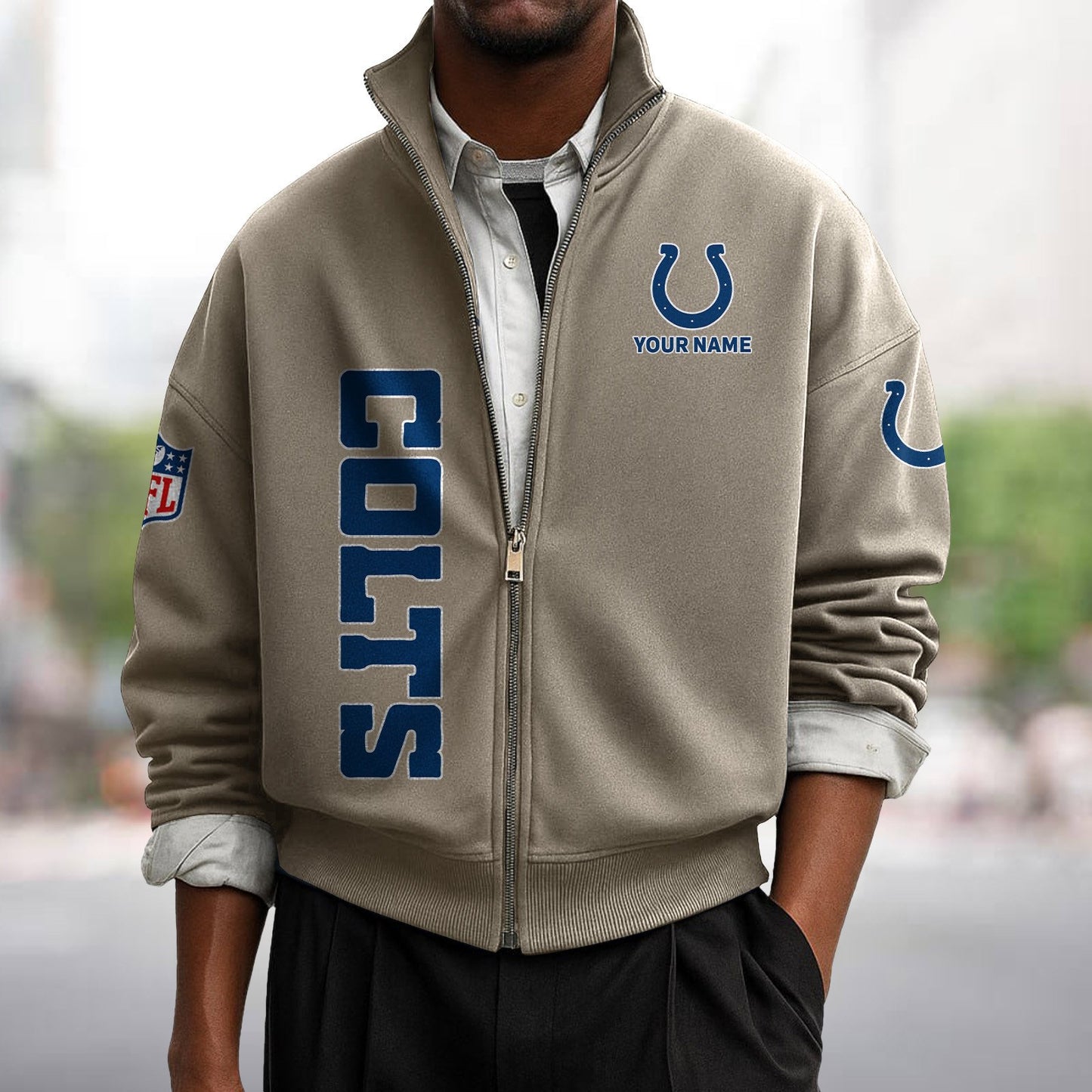 IND x NFL Sweatshirt Full Zip DATND TANTD
