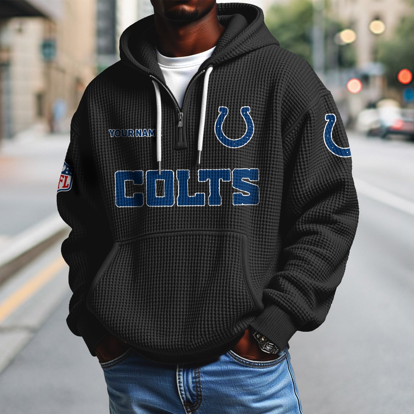 IND x NFL Waffle Hoodie DatND DVT