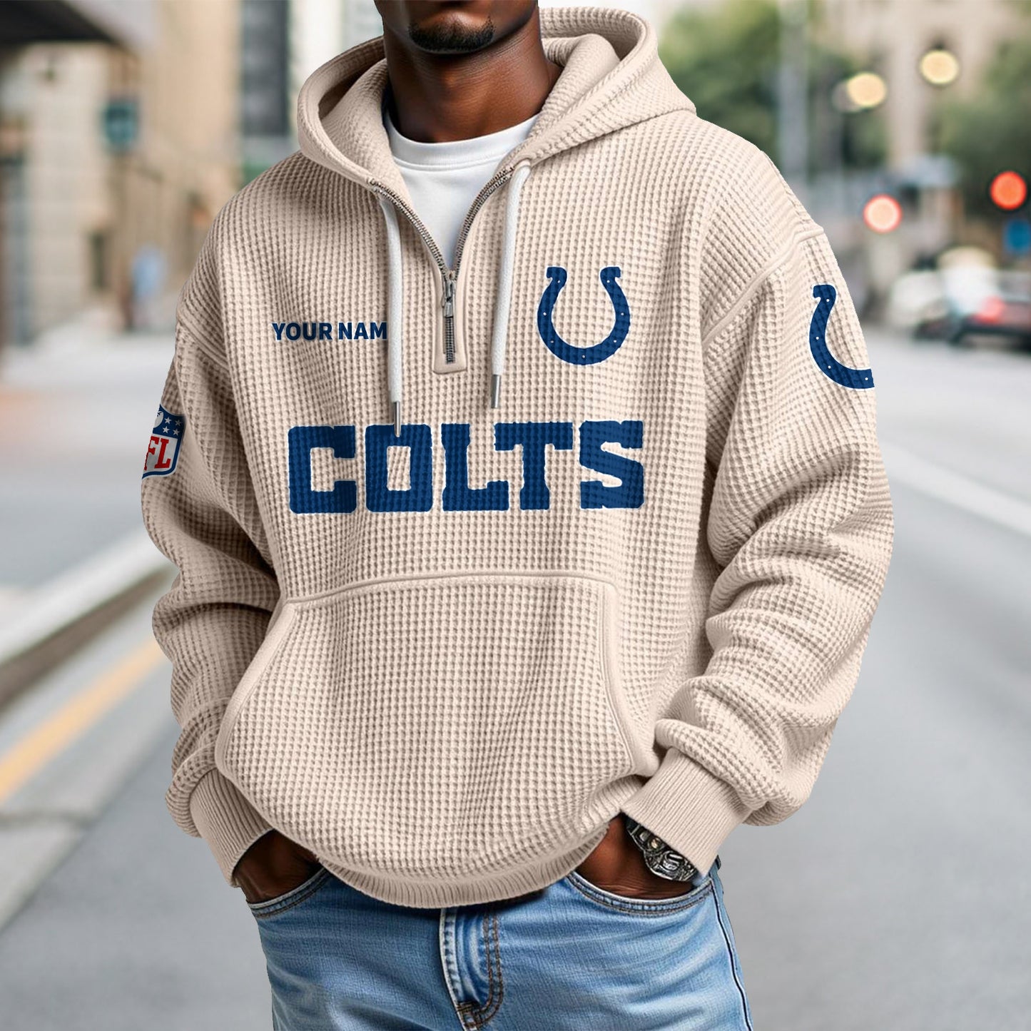 IND x NFL Waffle Hoodie DatND DVT