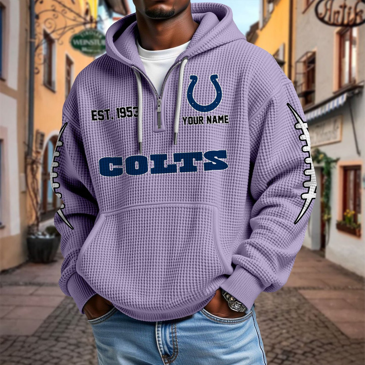 IND x NFL Waffle Hoodie DatND DVT