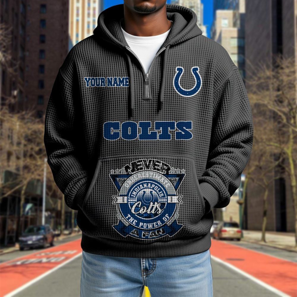 IND x NFL Waffle Hoodie DATND TANTD