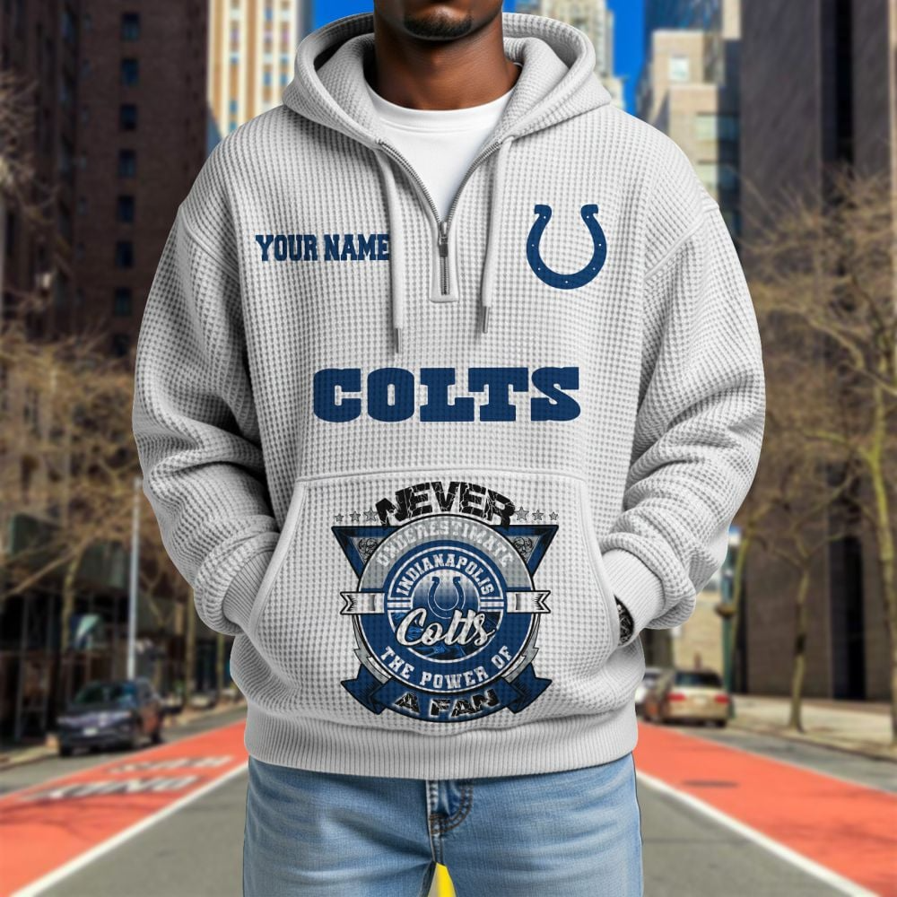 IND x NFL Waffle Hoodie DATND TANTD