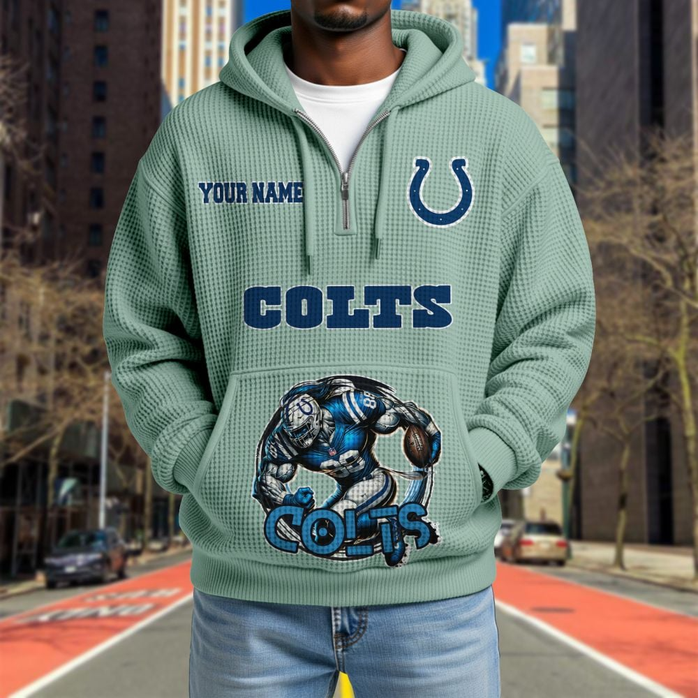 IND x NFL Waffle Hoodie DATND TANTD