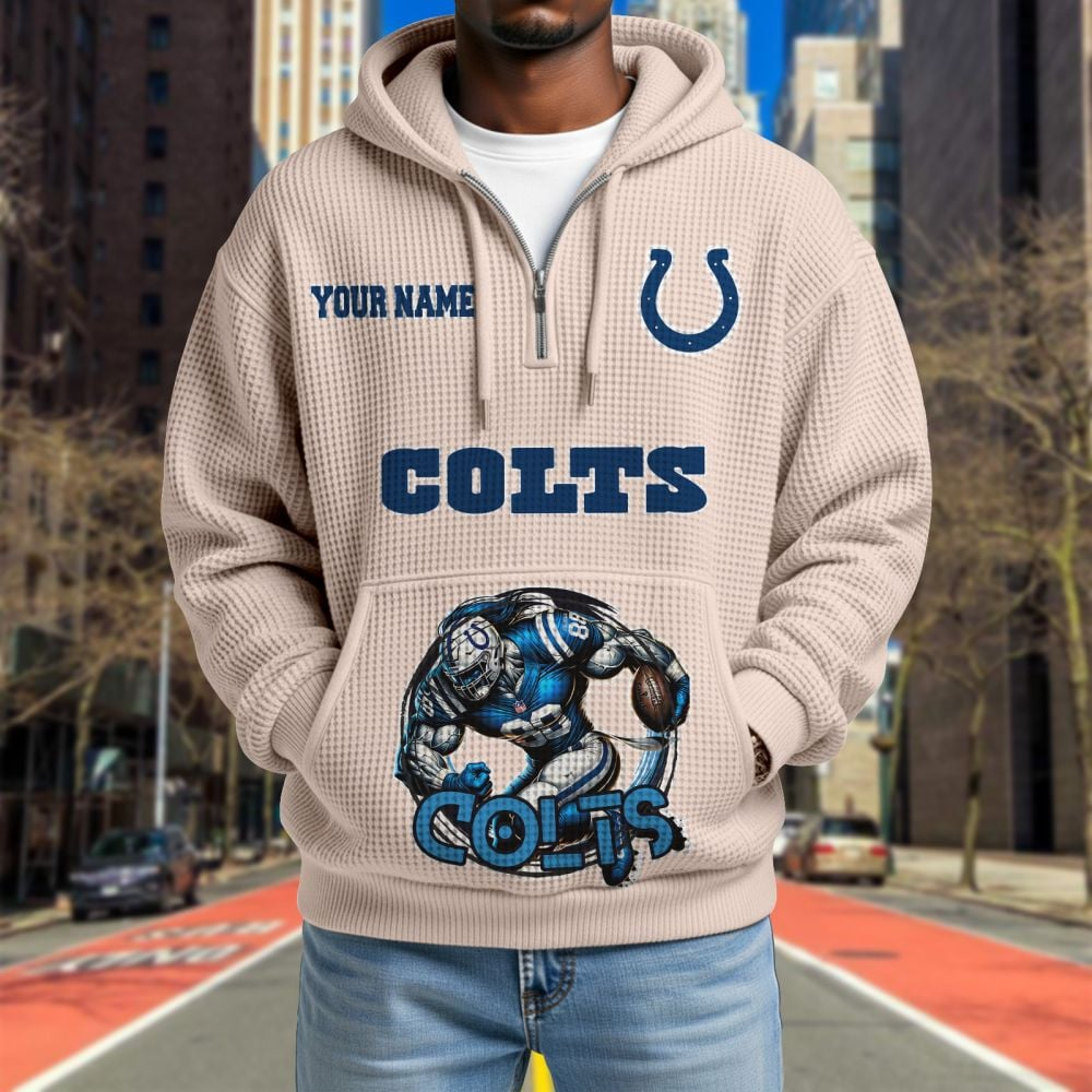 IND x NFL Waffle Hoodie DATND TANTD