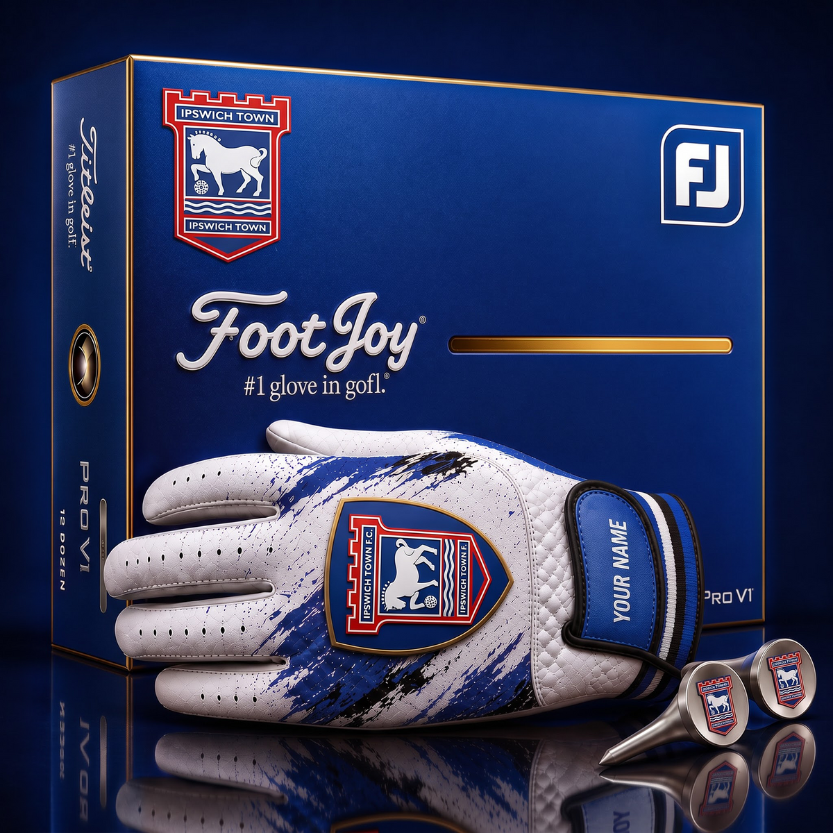 IPS_SIGNATURE EPL DELUXE PERSONALIZED GOLF GLOVE SET LIMITED EDITION