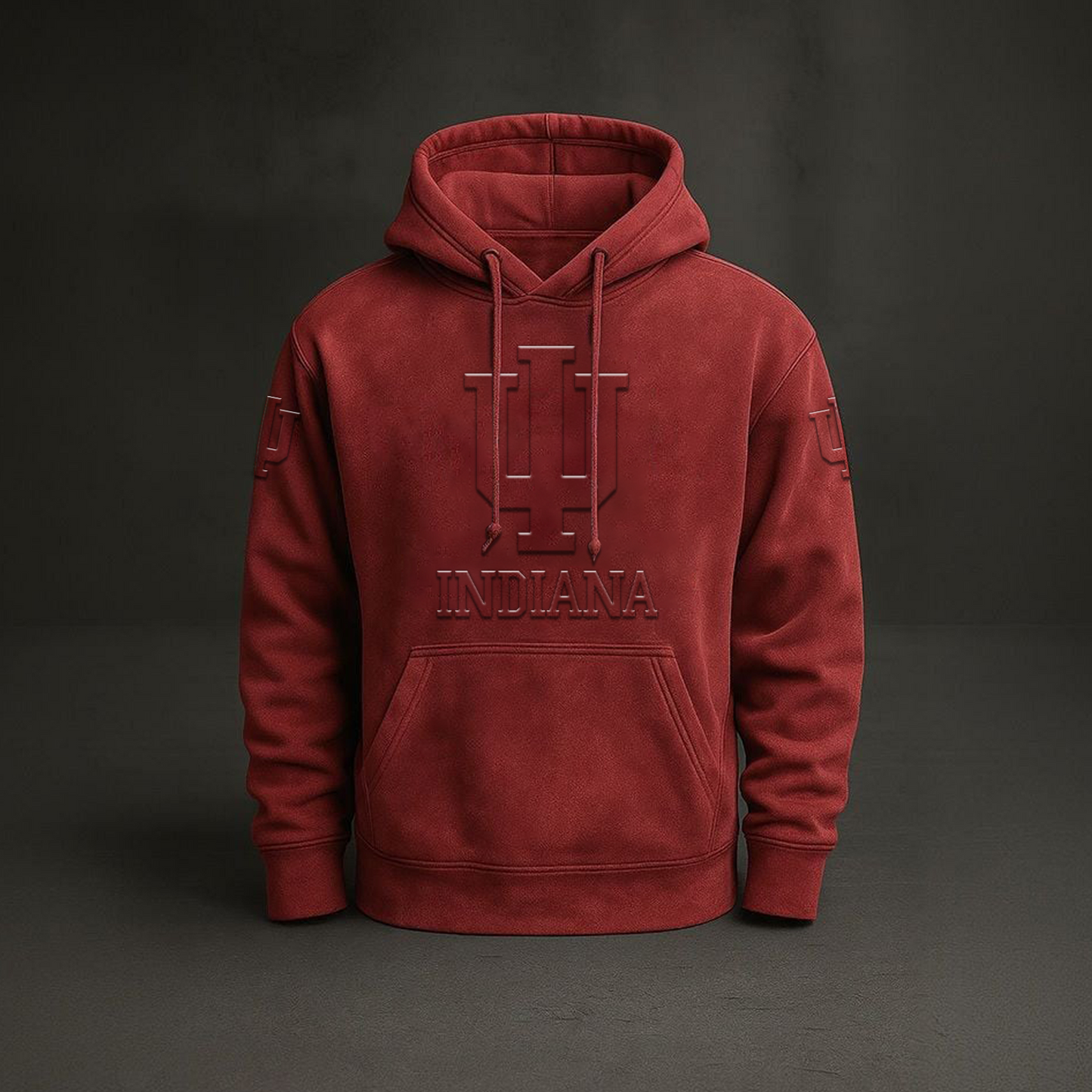 IU Embossed Hoodie DatND DVT
