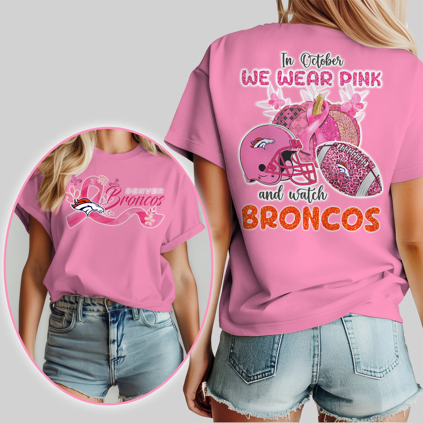 In October We Wear Pink And Watch DB Shirt  300626