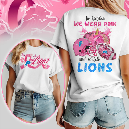 In October We Wear Pink And Watch DL Shirt  300626