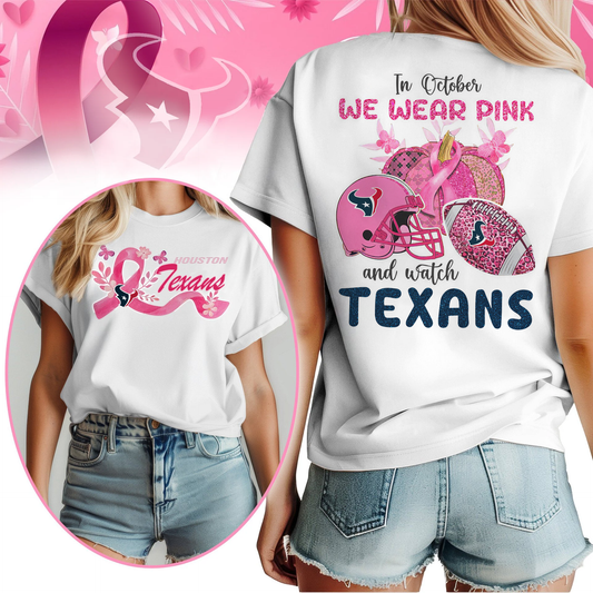 In October We Wear Pink And Watch HT Shirt  300626