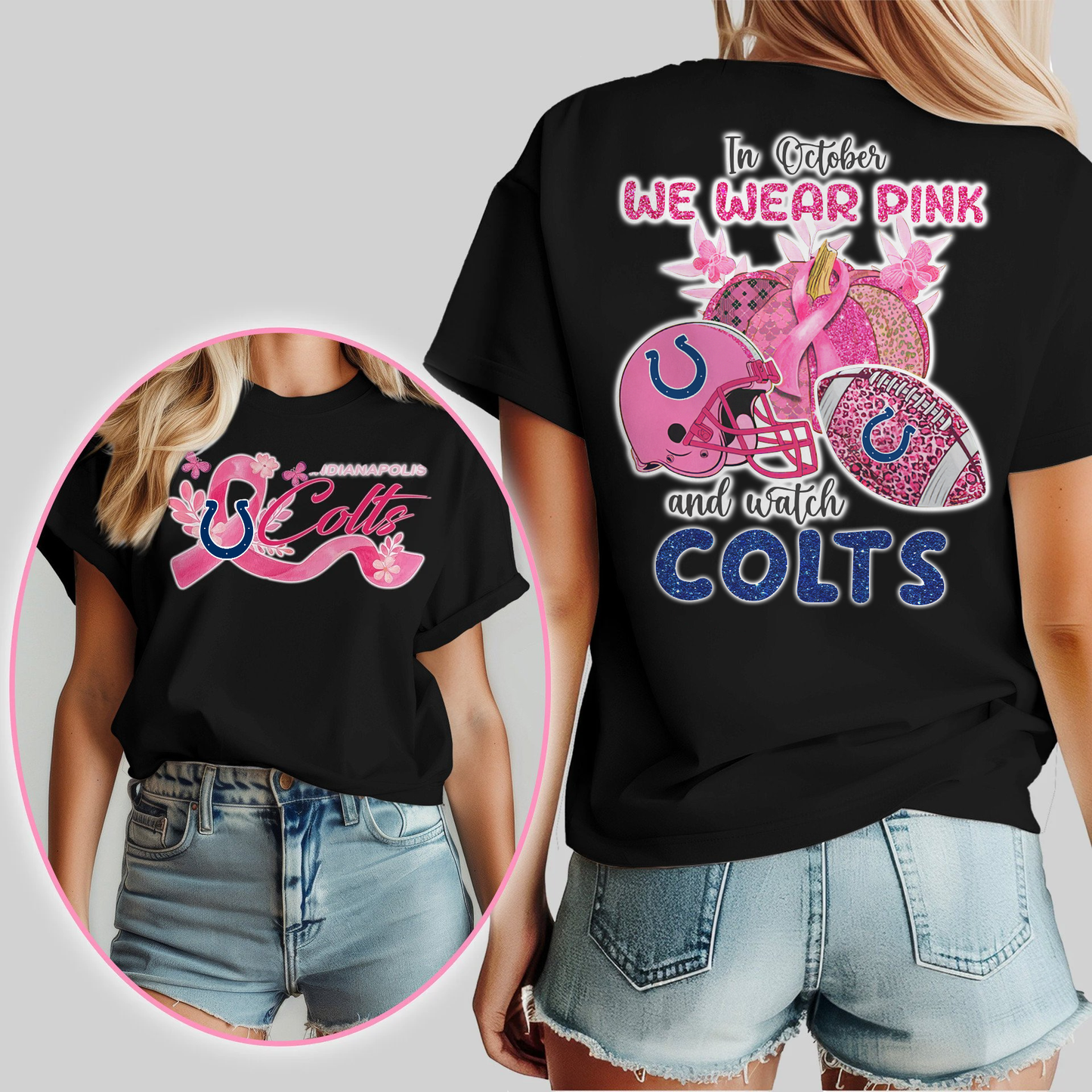 In October We Wear Pink And Watch IC Shirt  300626