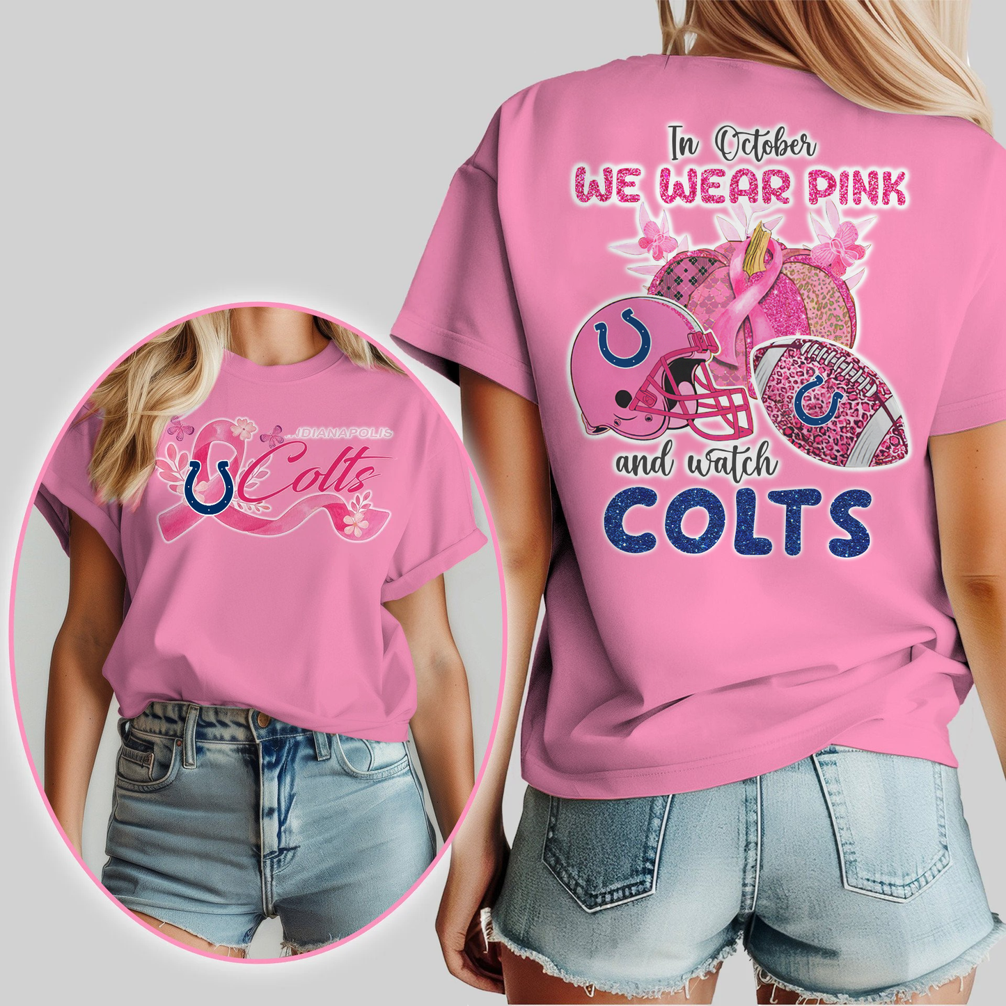 In October We Wear Pink And Watch IC Shirt  300626