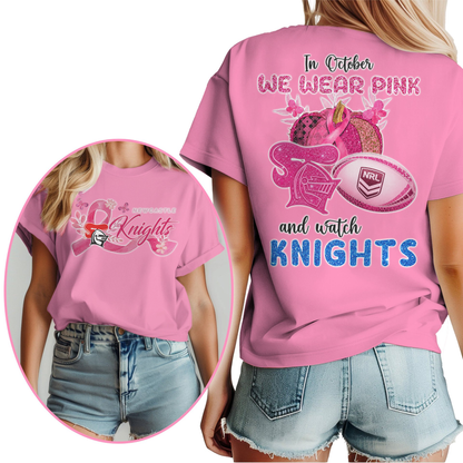 In October We Wear Pink And Watch NK Shirt