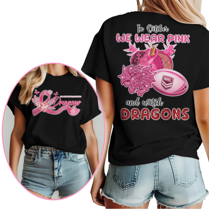 In October We Wear Pink And Watch SGID Shirt