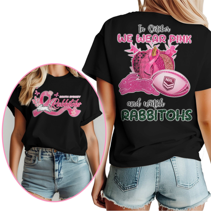 In October We Wear Pink And Watch SSR Shirt