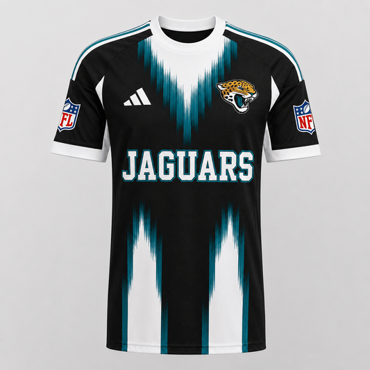 JAC X Premium NFL Men’s Athletic Brush Stripe T-Shirt
