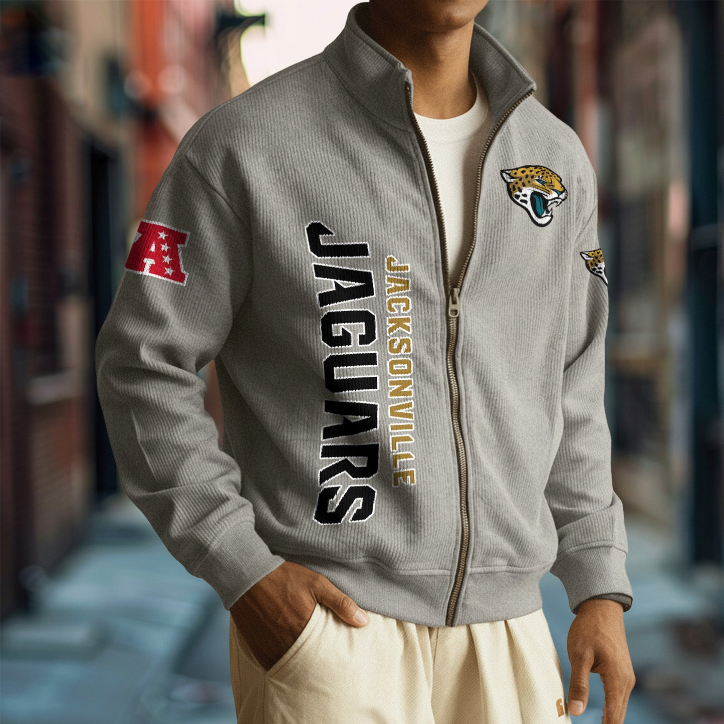 JAC x NFL Corduroy Zip-Up Jacket DatND DVT