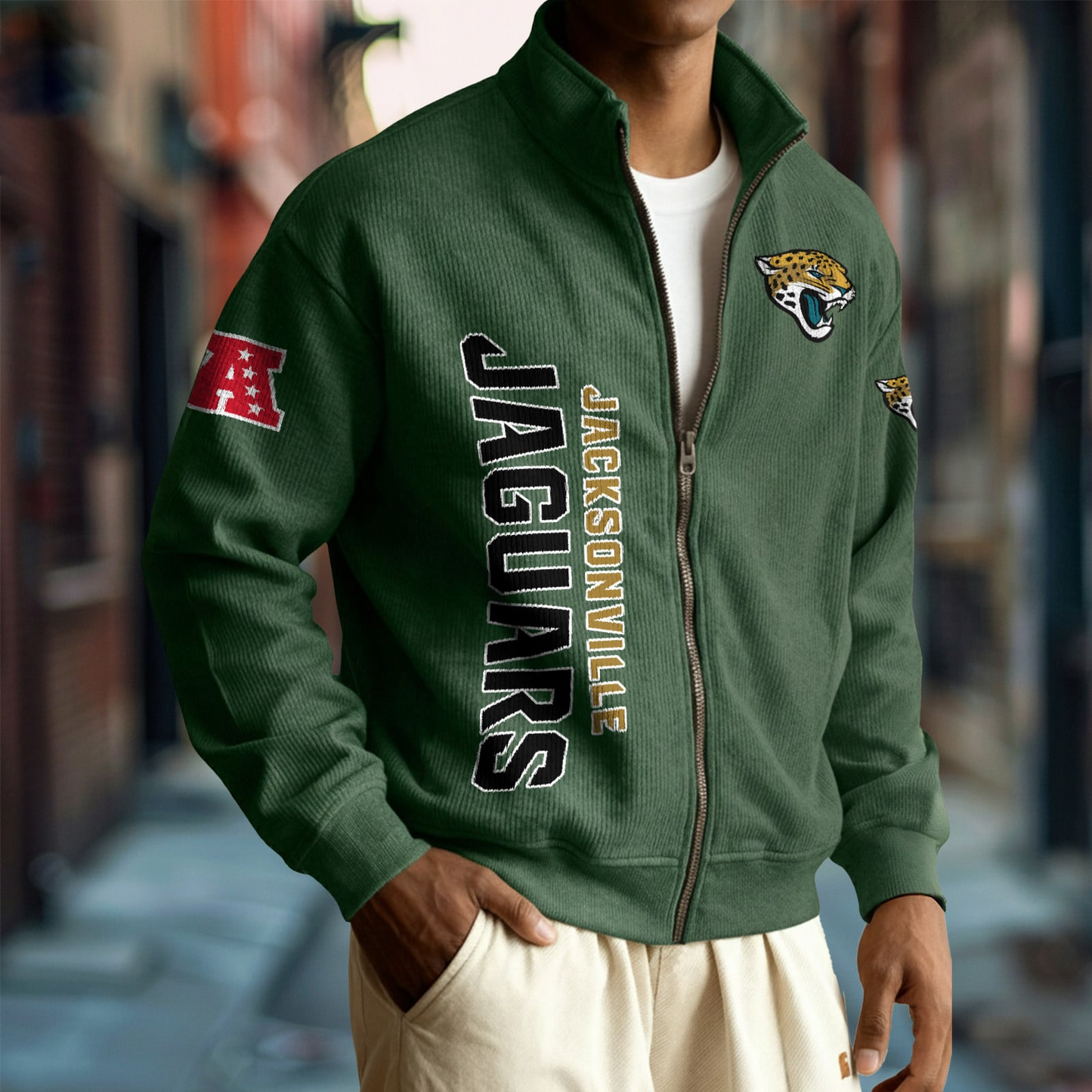JAC x NFL Corduroy Zip-Up Jacket DatND DVT