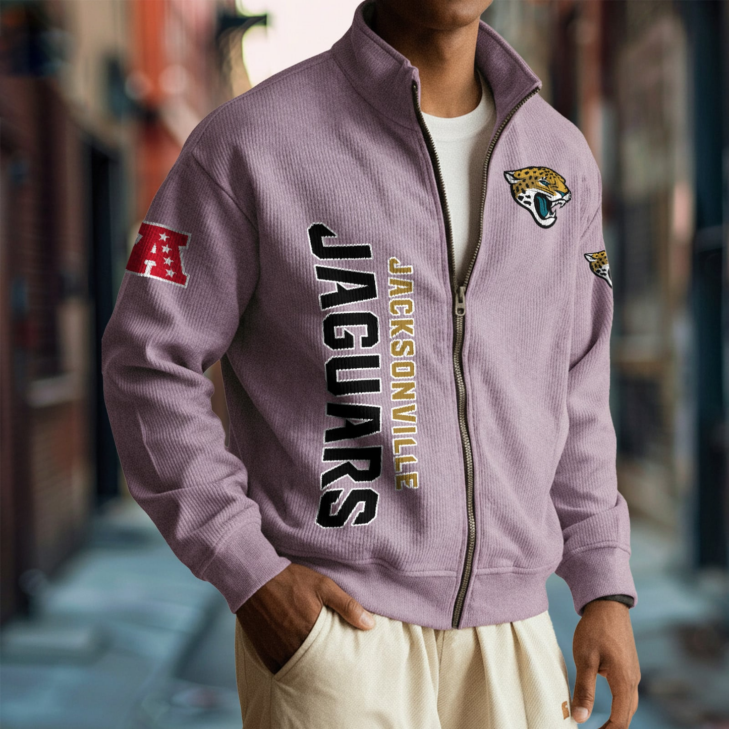 JAC x NFL Corduroy Zip-Up Jacket DatND DVT