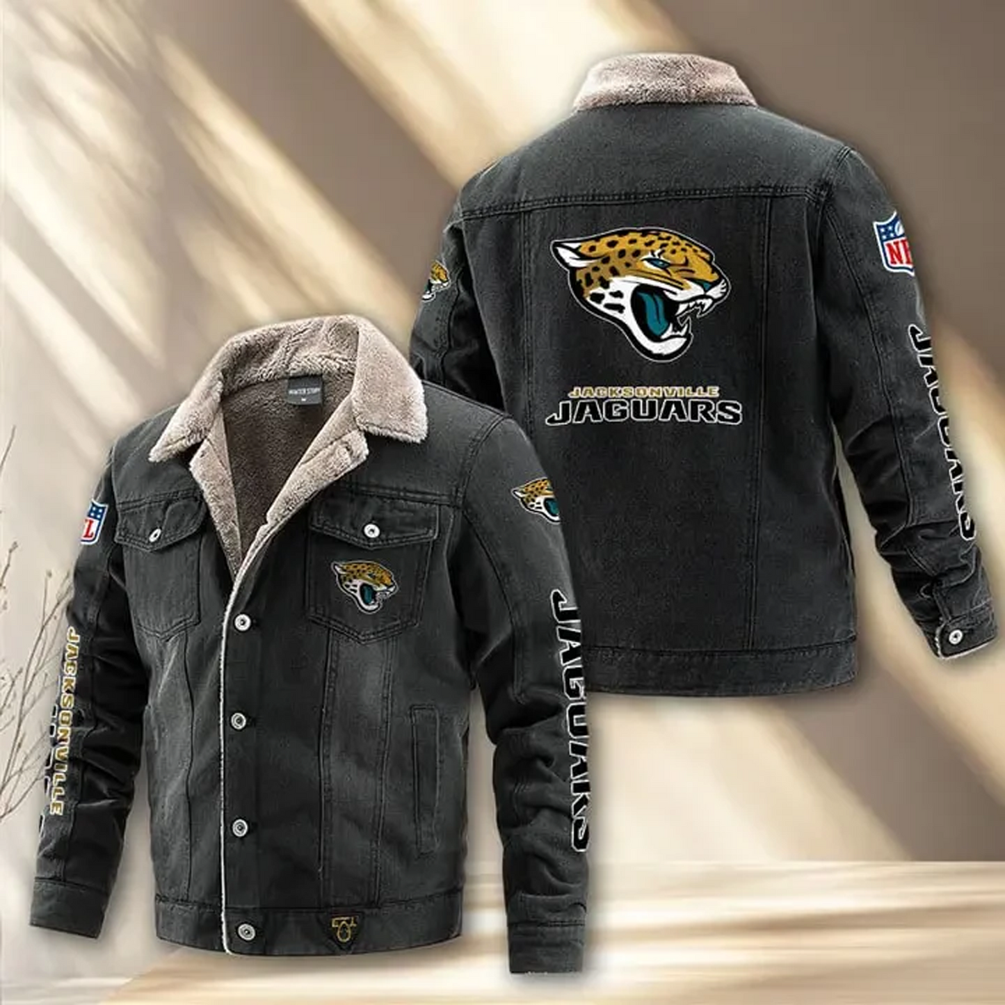 JAC x NFL Fleece Lined Denim Jacket DatND DVT