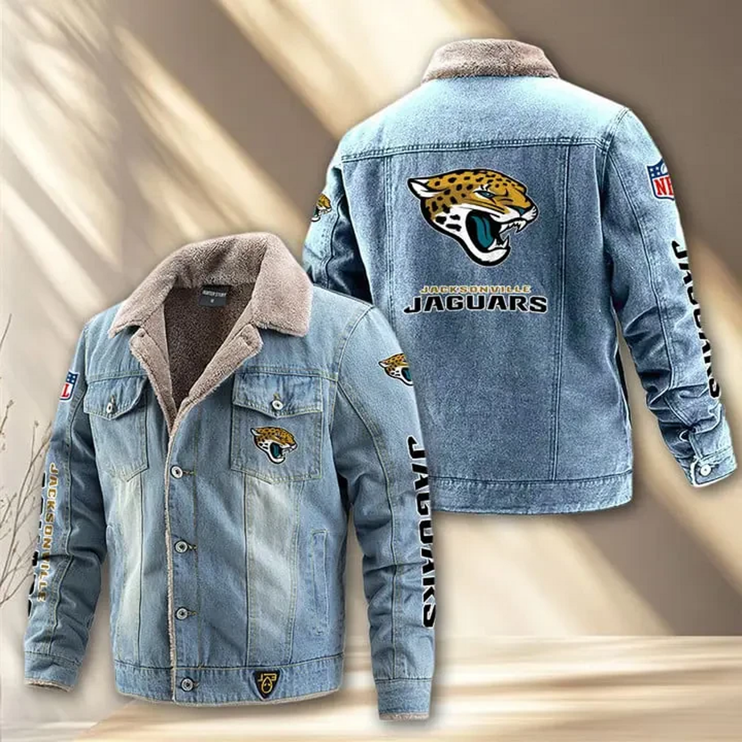 JAC x NFL Fleece Lined Denim Jacket DatND DVT
