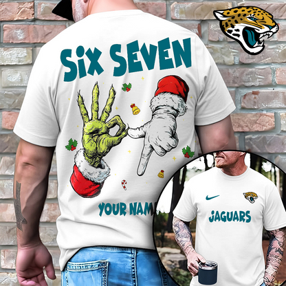 JAC x NFL Funny Six Seven Hot Trend Tshirt Custom Any Name DATND TANTD