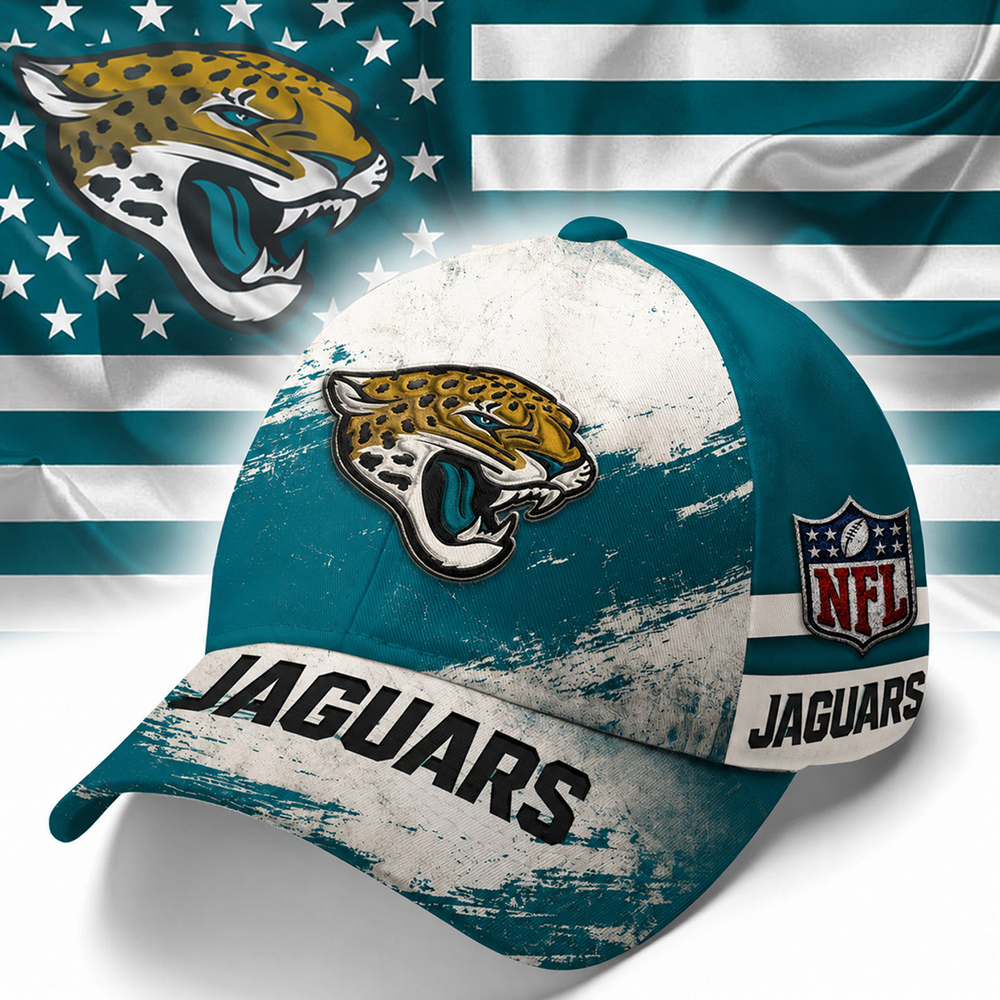 JAC x NFL Grunge Style Team Premium Cap 0207