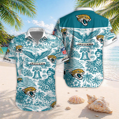 JAC x NFL Hawaiian Shirt 2006