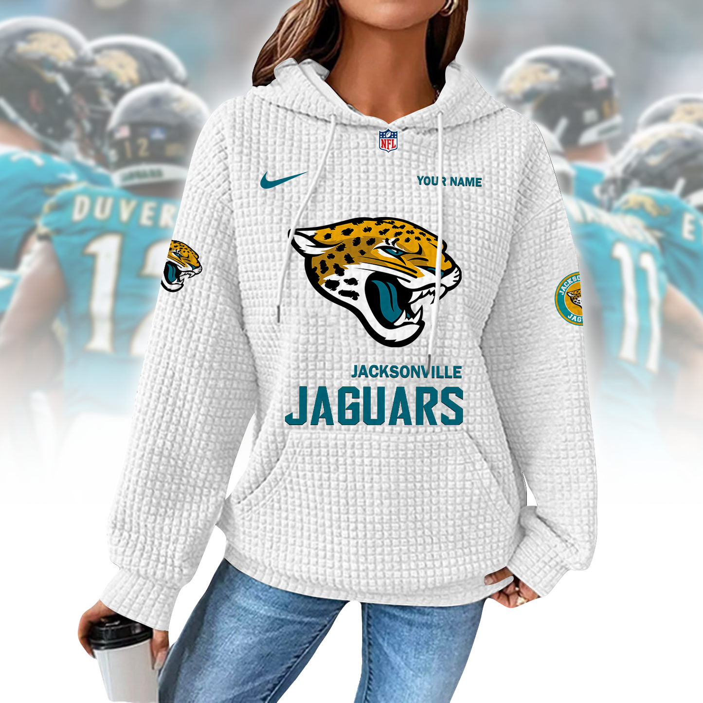 JAC x NFL Waffle Hoodie  0310 DatND DVT