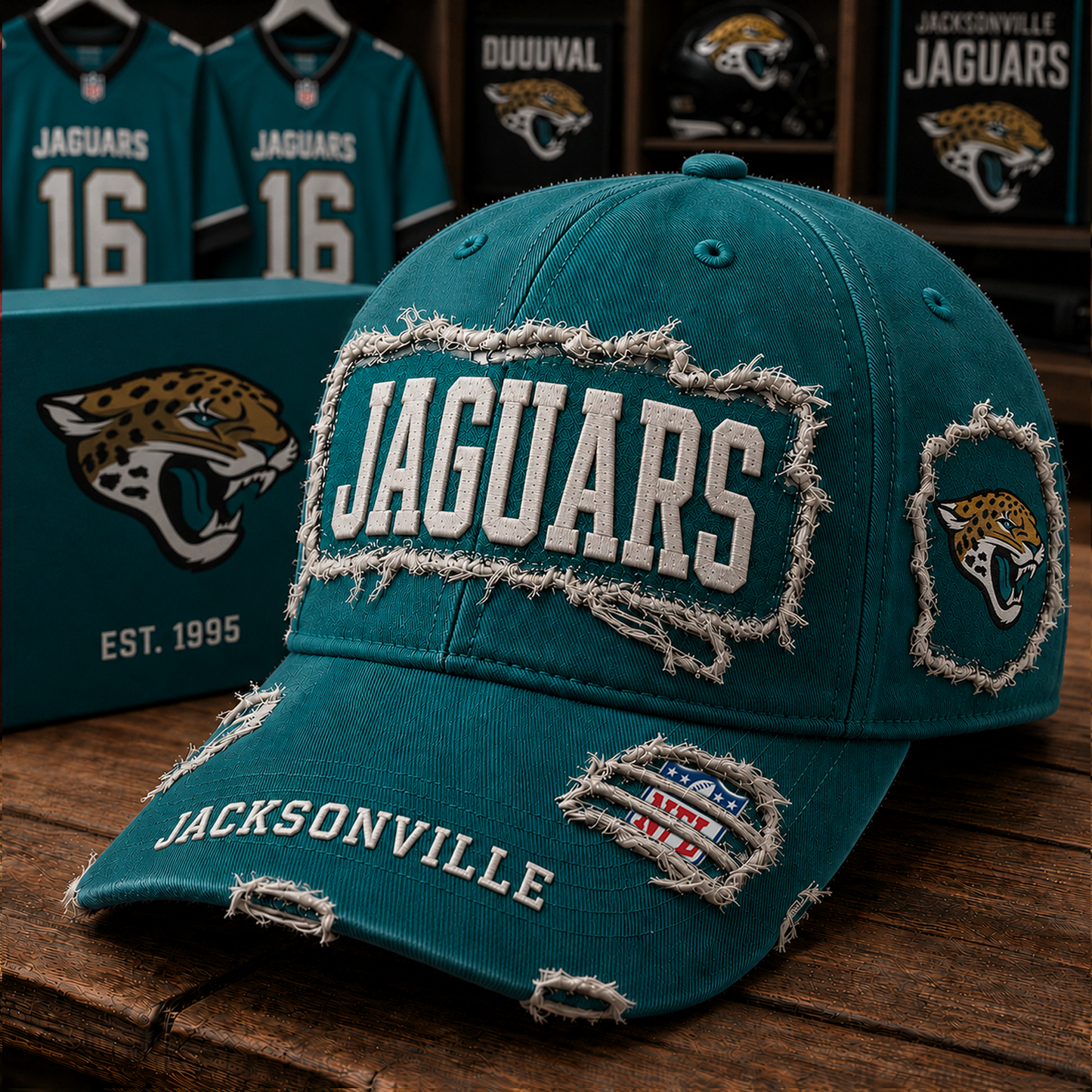 JAC x NFL Premium Patch Cap 1806