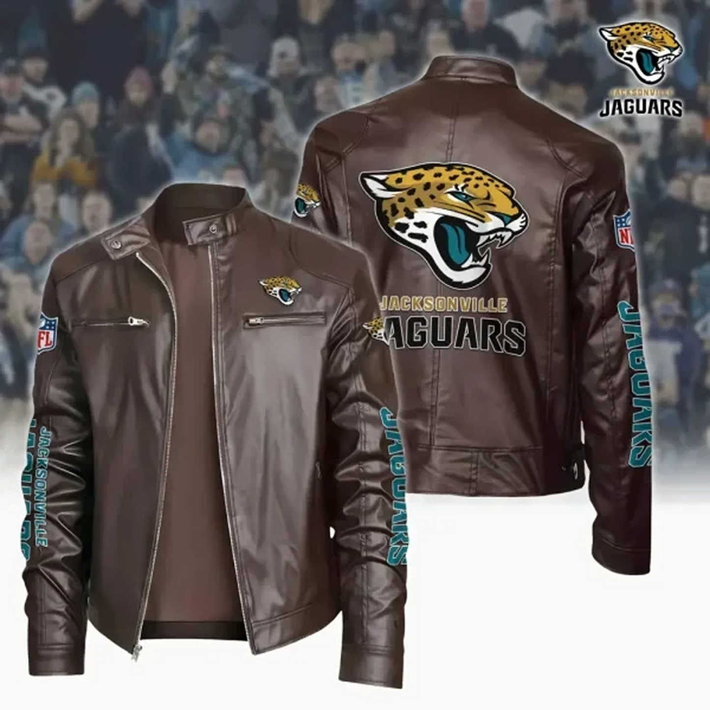 JAC x NFL Sport Leather Jacket DATND TANTD