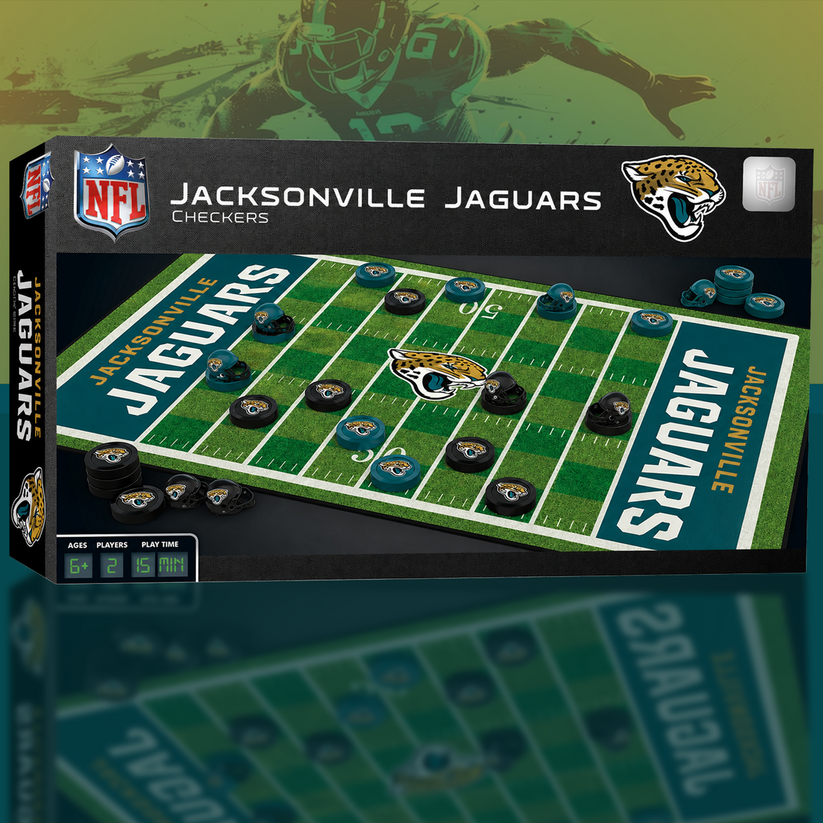 JAX x NFL Premium Checkers Game