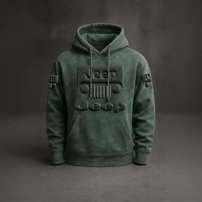 JEEP Embossed Retro Hoodie 2010 DatND DVT