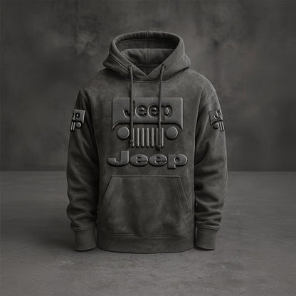 JEEP Embossed Retro Hoodie 2010 DatND DVT