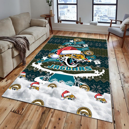 JJ NFL Chrismas Carpet Rug DDT NTL