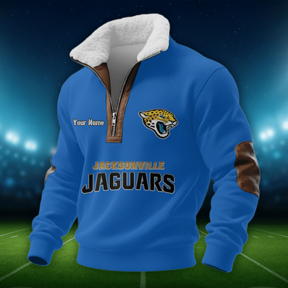 JJ NFL Men Fur Collar Sweatshirt DDT CTND