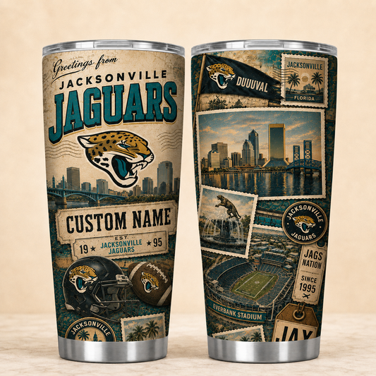 JJ Personalized Premium NFL Classic Tumbler 190626