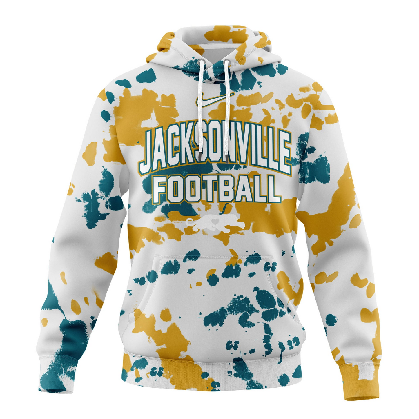 JJ Premium NFL Gridiron Splash Personalized Hoodie DDT CTND