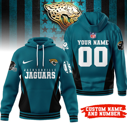 JJ Premium NFL Personalized Fan Hoodie DDT NTL