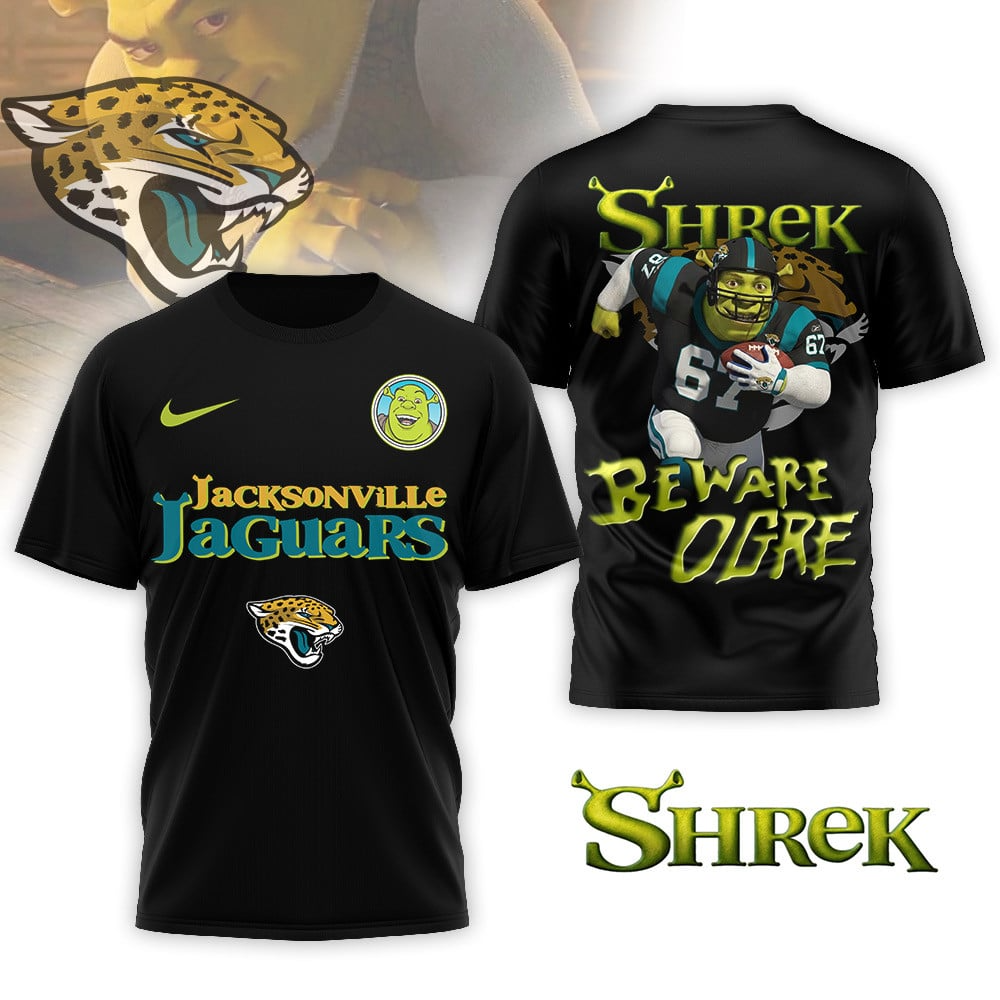 JJ Premium NFL Shrek 3D Shirt DDT CTND