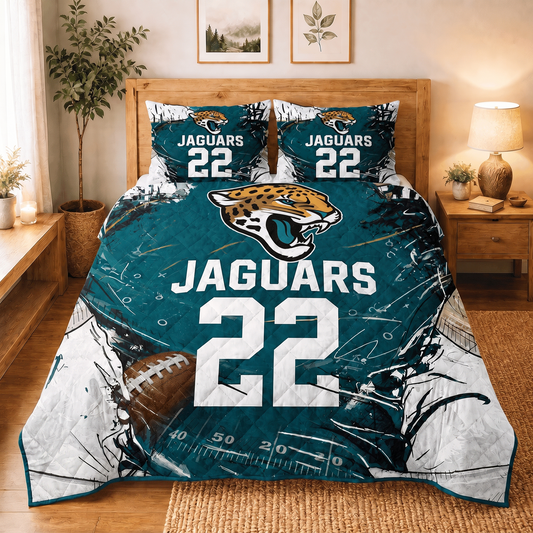 JJ x NFL Premium Bedding Sets Personalized Gift For Fan