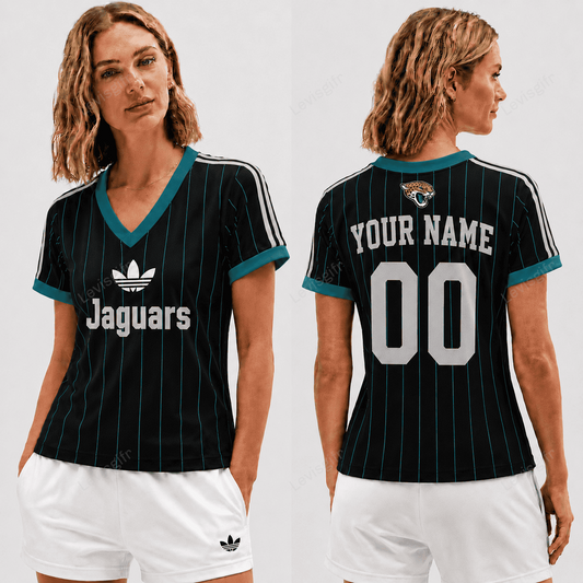 JJ x NFL Premium Women V-neck Shirt Personalized Gift For Fan