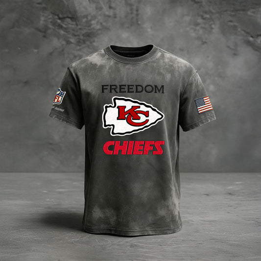 KC Premium NFL The Freedom Washed Tee DatND DVT