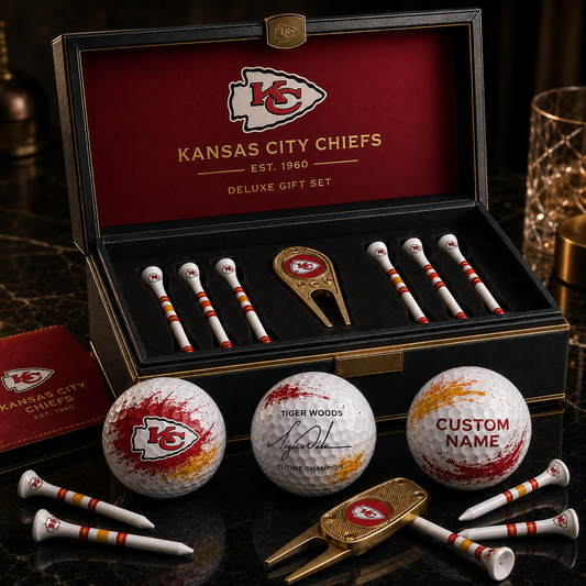 KC X NFL Championship Golf Gift Box – Premium Collection