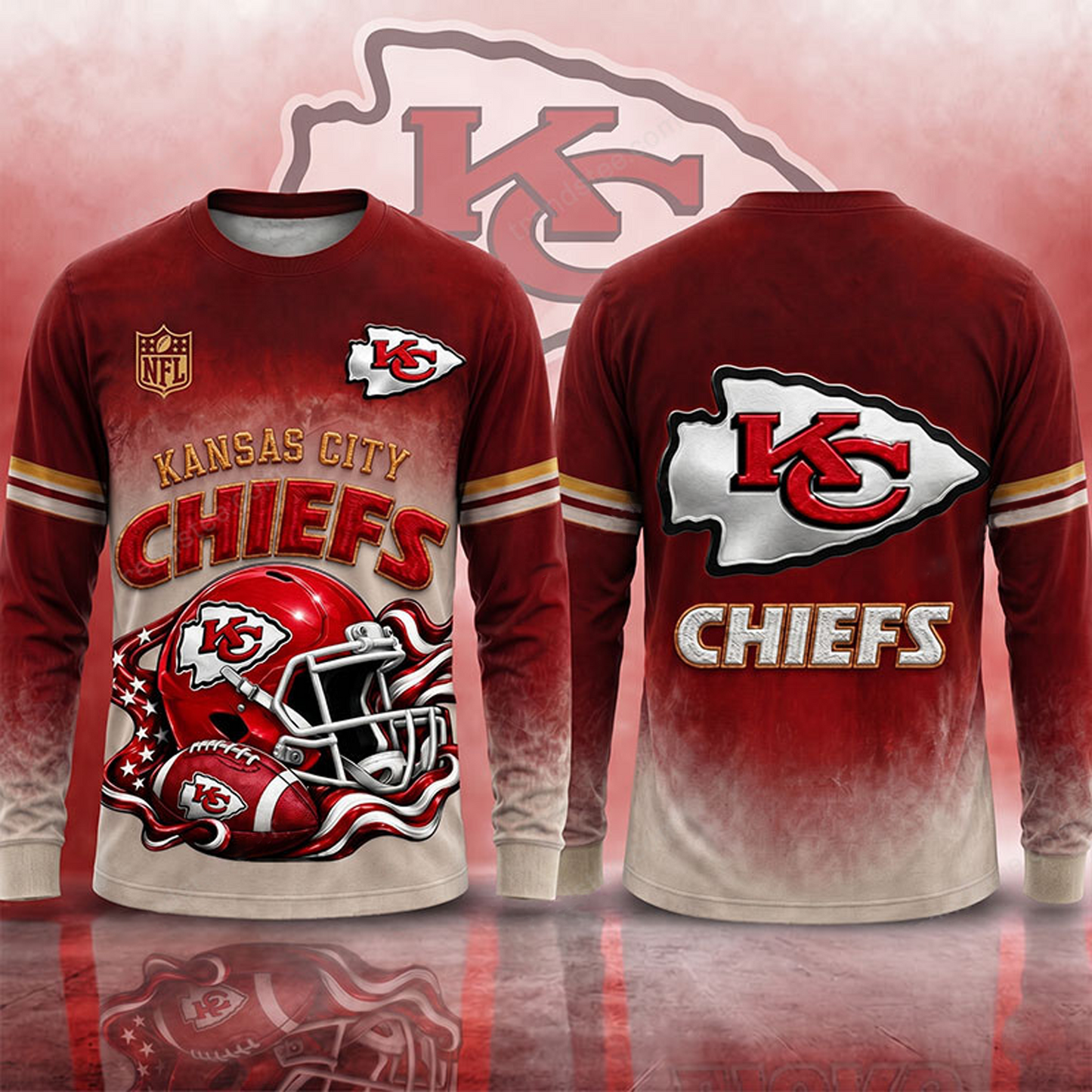 KC x NFL 3D Shirt 1805 DatND DVT